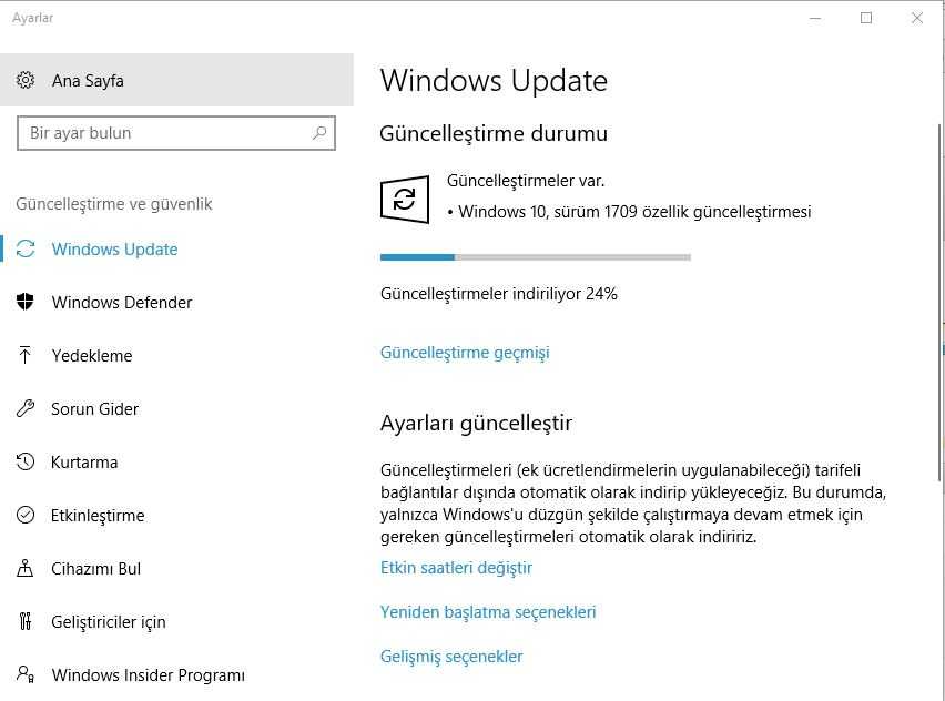 Windows 10'un Sonbahar Creators Güncellemesi