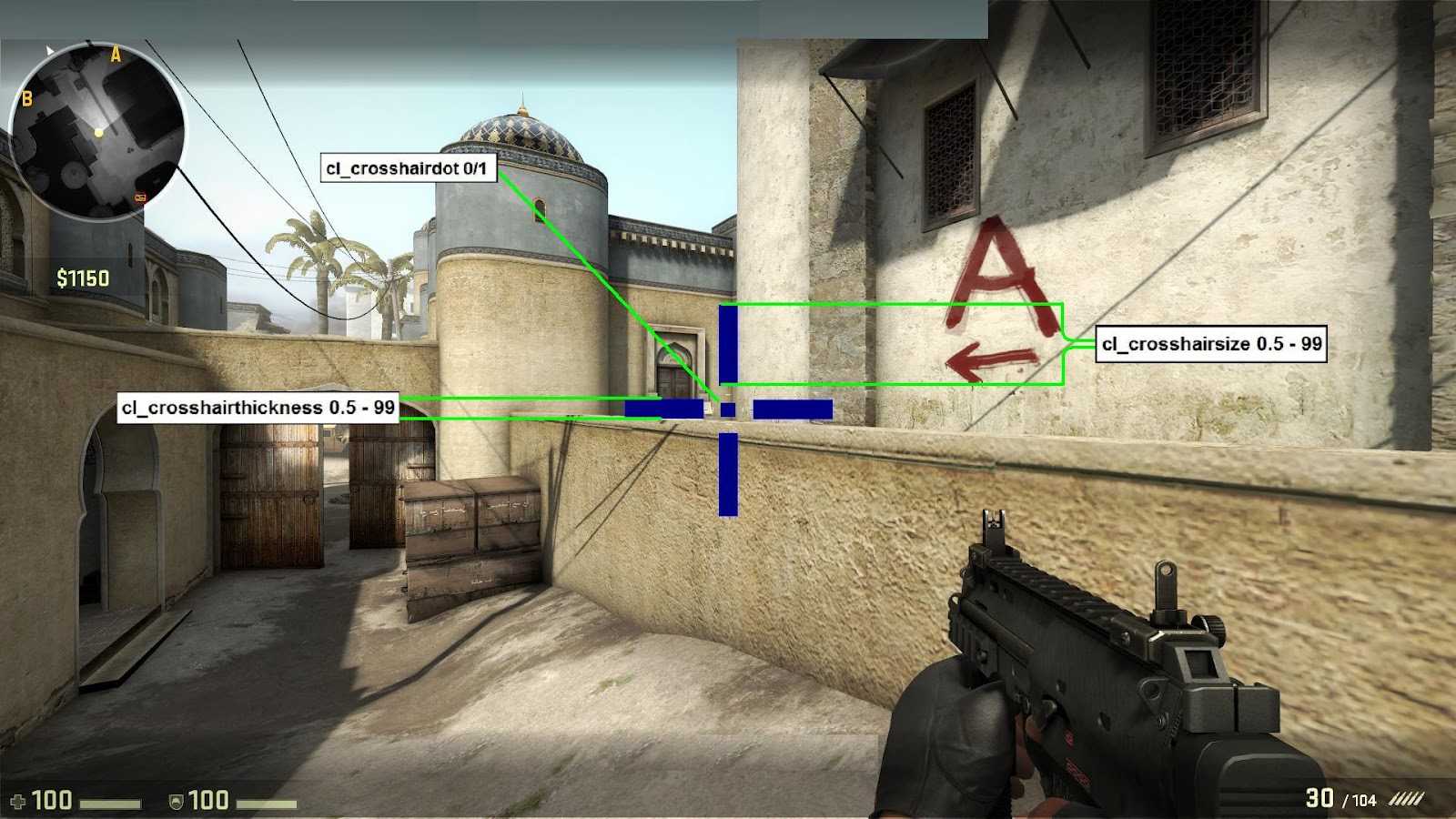 CS:GO Profesyonel Crosshair Ayarları