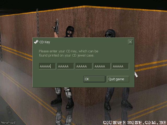 CS 1.6 CD Key Şifresi ve Kodu