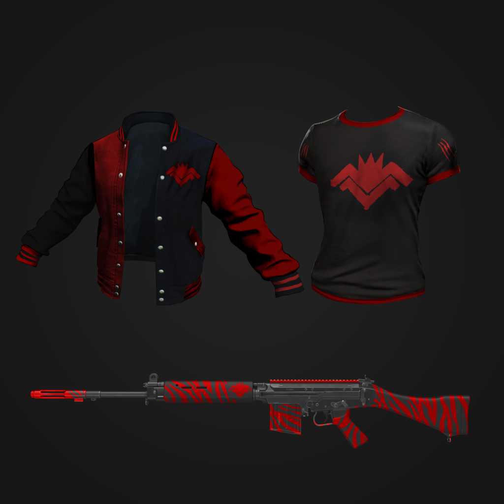 Mithrain PUBG Kostümleri (Skins)