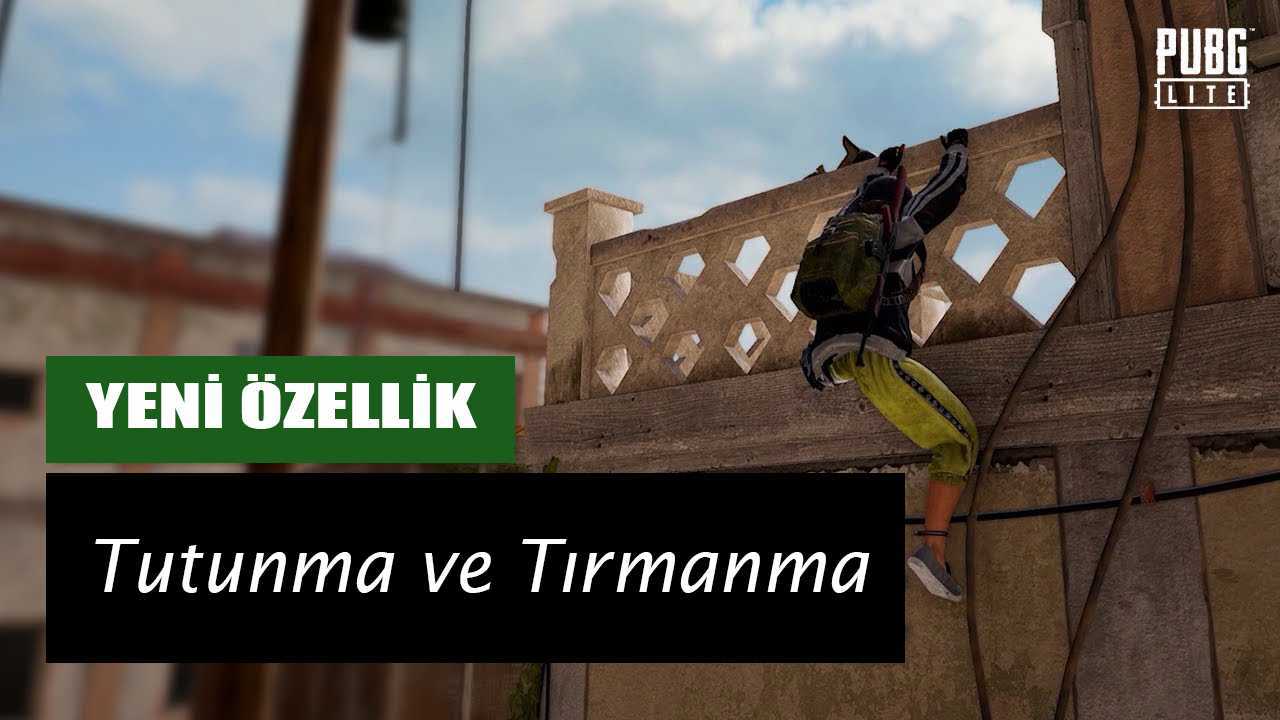 PUBG Lite Ev Çatı ve Balkona Tutunarak Tırmanma