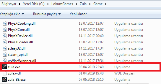 Zula "Get XML URL failed" Hatası Çözümü