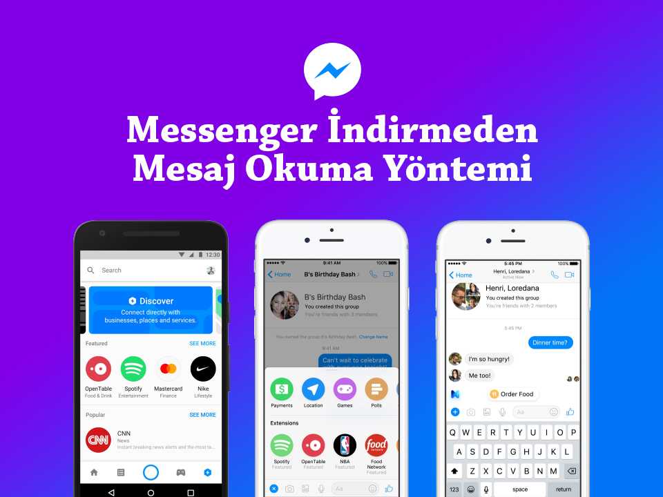 Messenger İndirmeden Mesaj Okuma Yöntemi