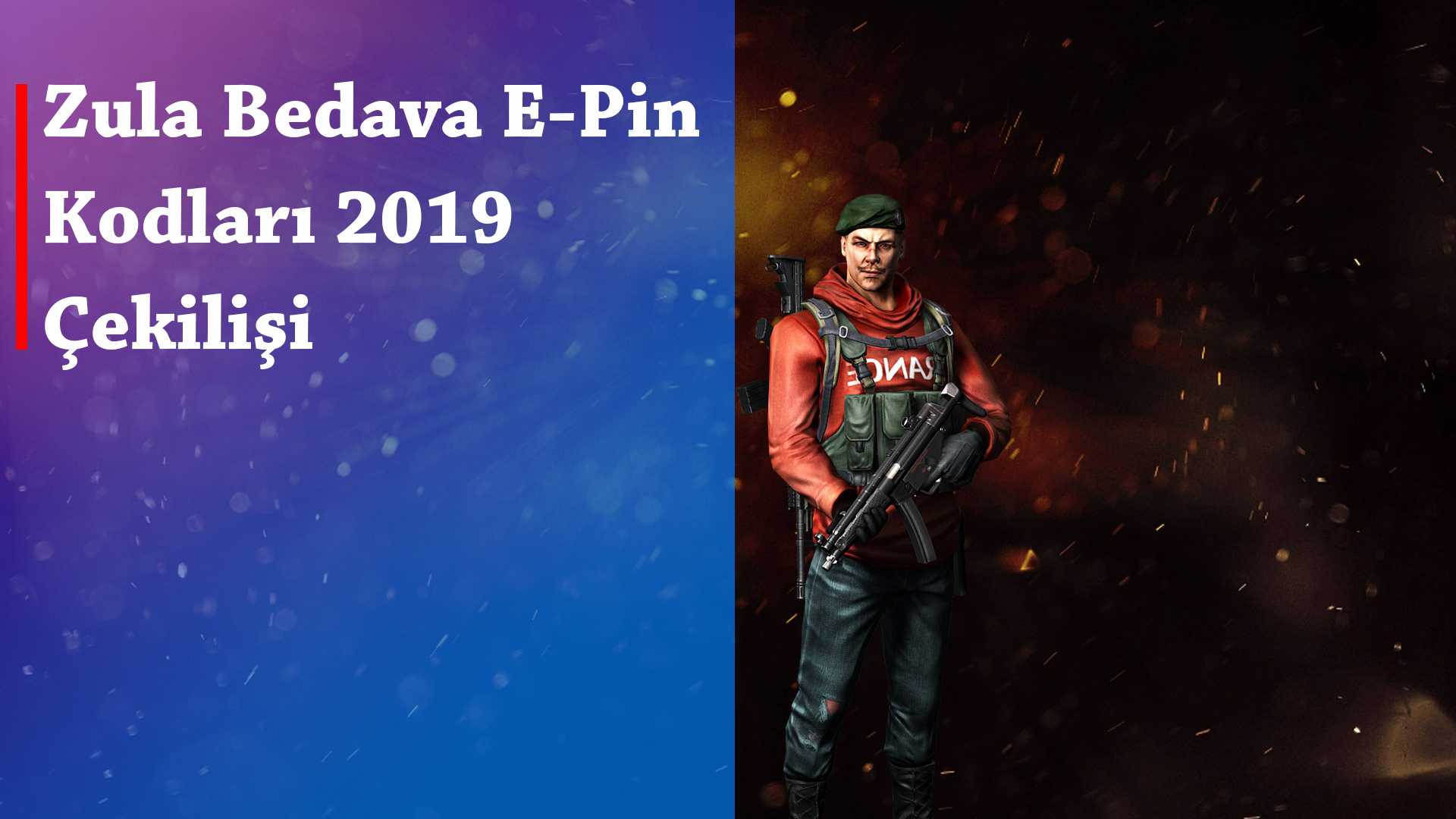 Zula Bedava E-Pin Kodları 2019 Çekilişi