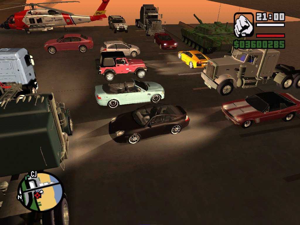 GTA SA: Araç Hileleri