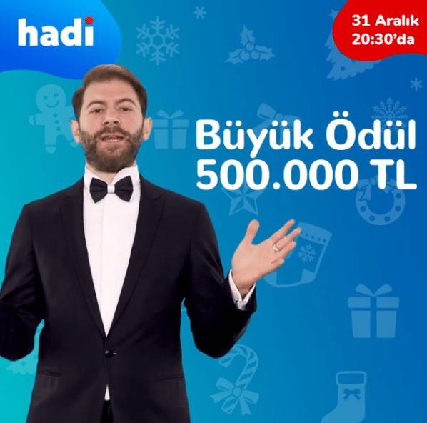 Hadi İnstagram Hesabından Büyük Ödül Açıklandı