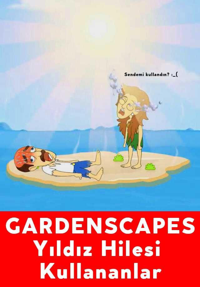 Gardenscapes Yıldız Hilesi