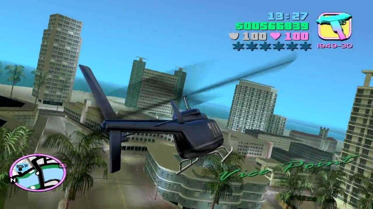 GTA Vice City Helikopter Hilesi  Siber Star / Oyun ve Teknoloji Haberleri