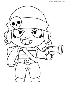 Brawl Stars Karakterleri Boya - 4