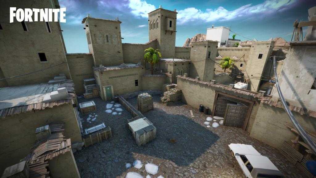 Fortnite Dust 2 Haritası