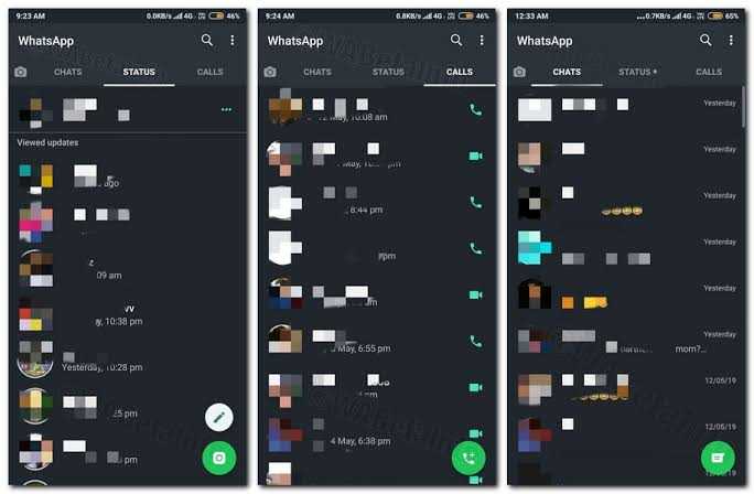 WhatsApp Koyu Mod Yapma