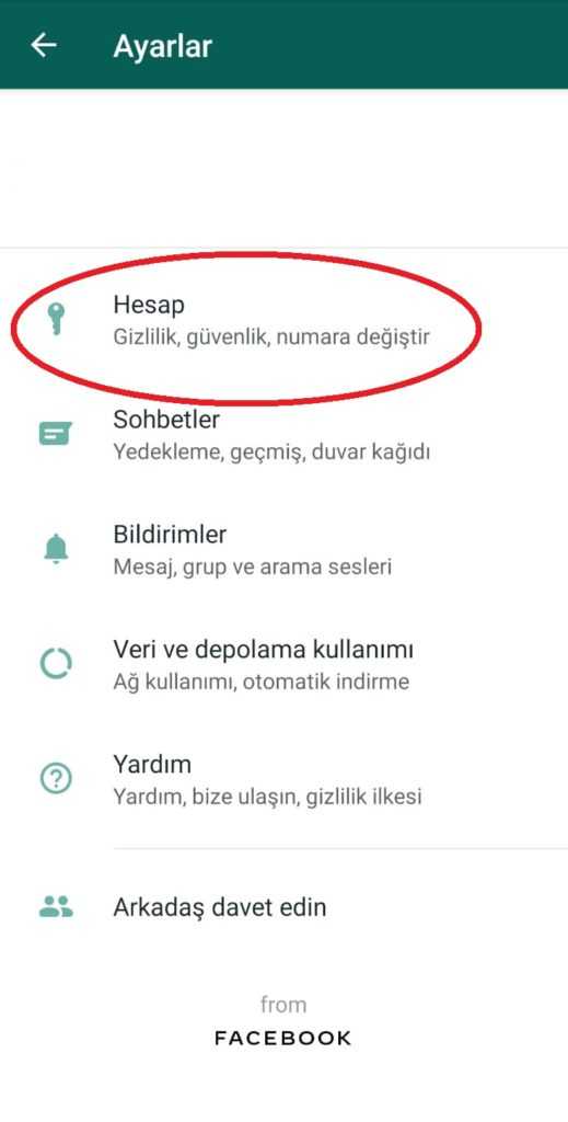 WhatsApp Yazı Boyutu Büyütme ve Küçültme Adım 3