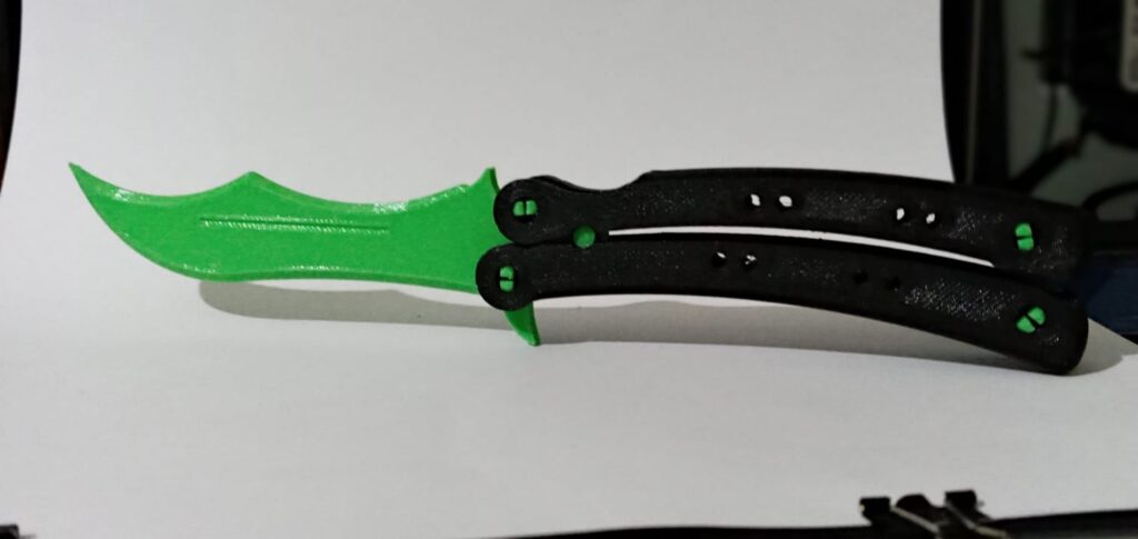 CS:GO Bıçakları: Yeşil Kelebek Alıştırma