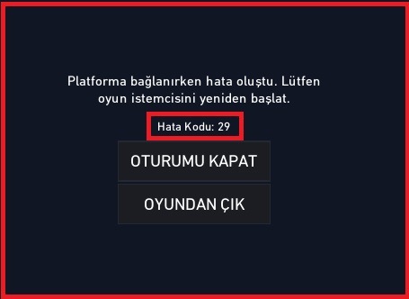 Valorant Hata Kodu 29 Nedir ve Neden Olur? 