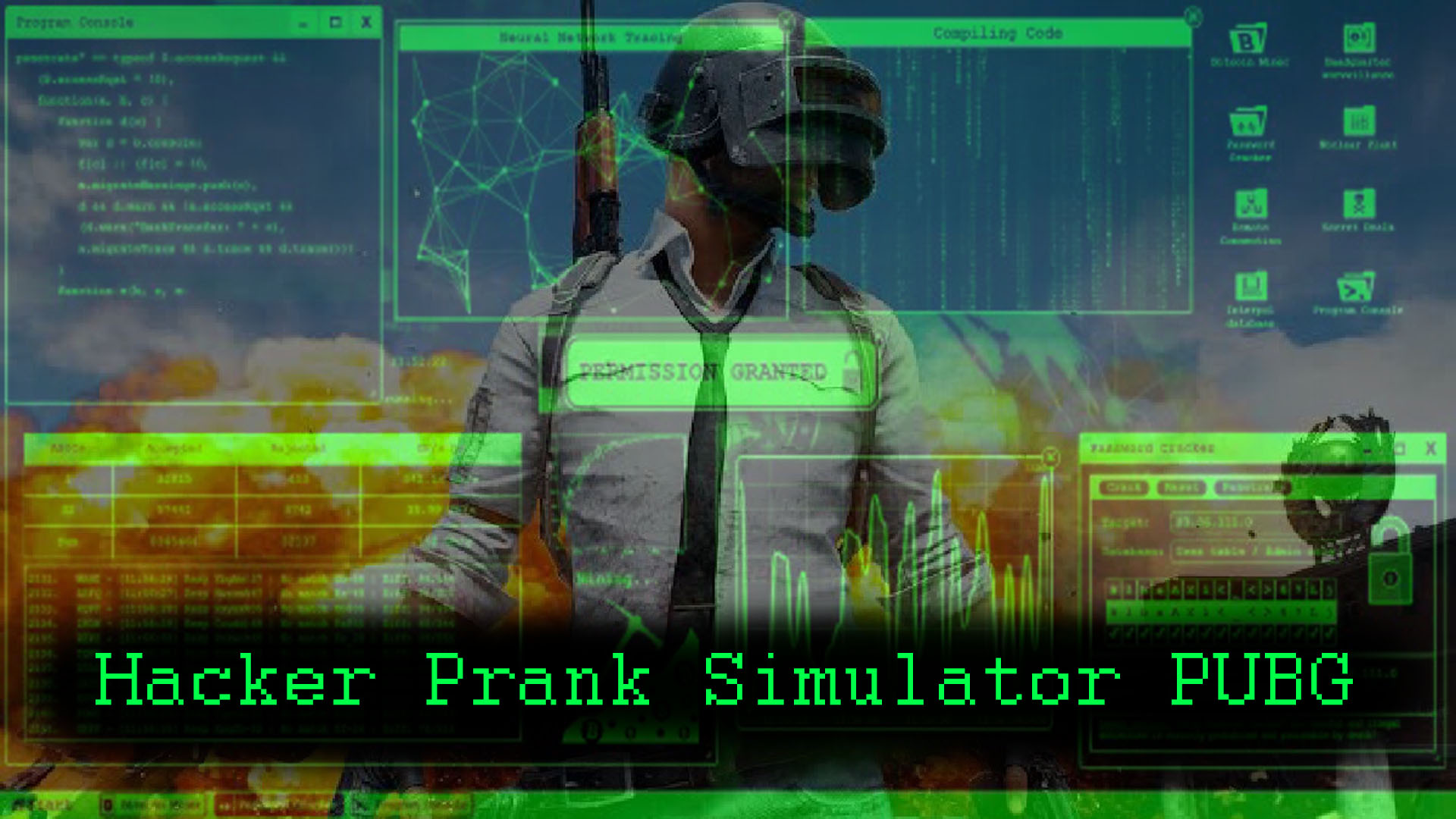 Hacker Prank Simulator PUBG - Siber Star / Teknoloji - Oyun - Android - Ste...