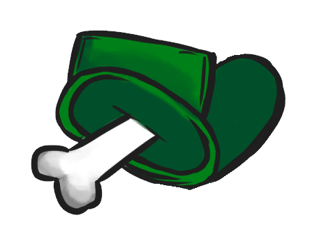 Among Us Emoji: Kapalı Yeşil