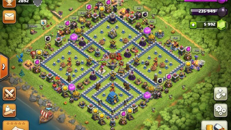 Clash of Clans 12. Seviye Köy Düzeni (2022)