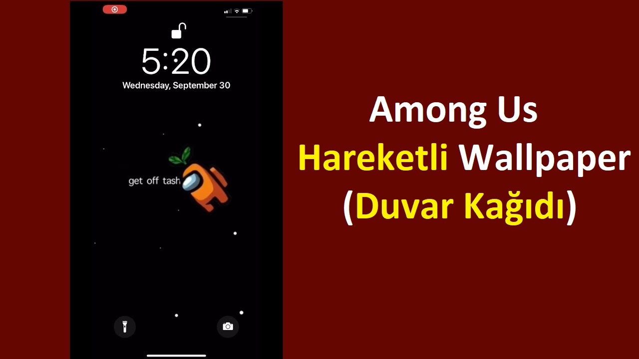 Among Us Hareketli Wallpaper (Duvar Kağıdı)