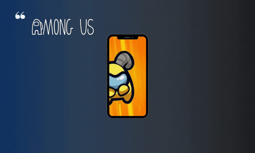 Among Us Hareketli Wallpaper (Duvar Kağıdı) Hazır Tasarımlar 3