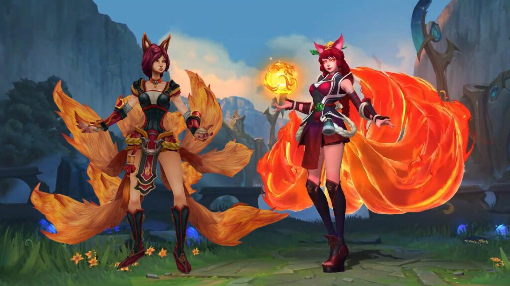 LoL Wild Rift - Ahri Ciltleri (Kostümleri) 