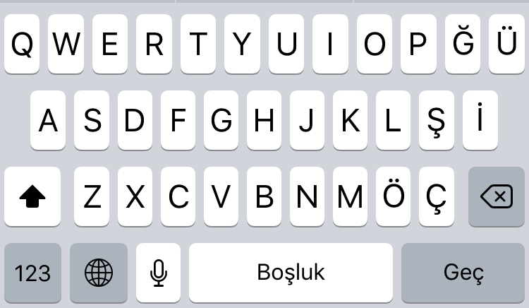 iPhone Klavye Boyutu Büyütme Yöntemi