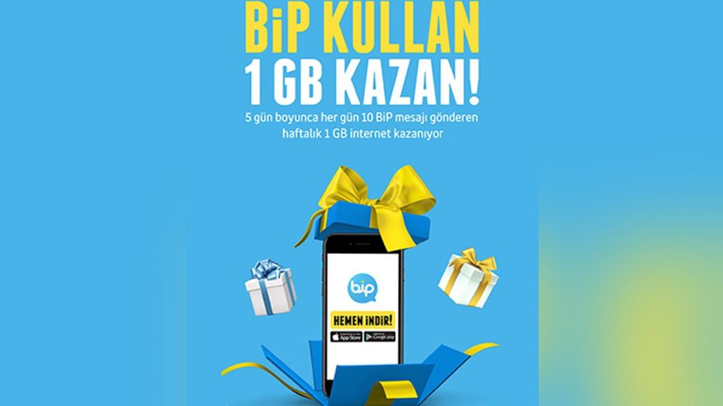 BİP Kullan Kazan (2 GB) Bedava İnternet Kazan