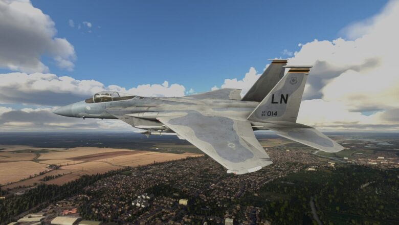 Microsoft Flight Simulator Oyununa F-15 Modu Geliyor