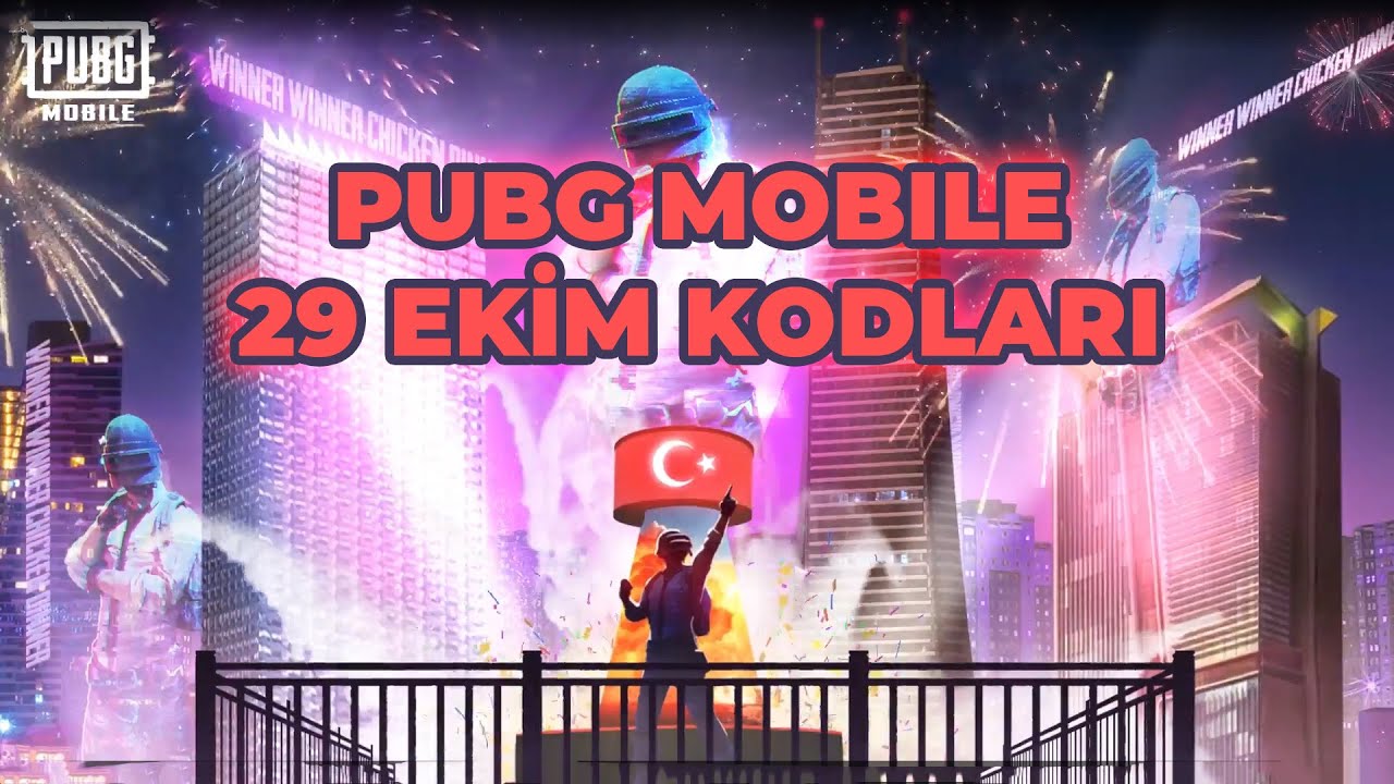 PUBG Mobile 29 Ekim Cumhuriyet Bayramı Kodu (2022)