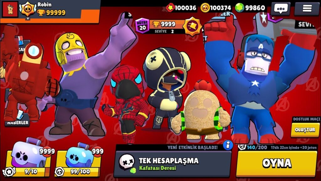 Brawl Stars Avengers Modu APK İndir