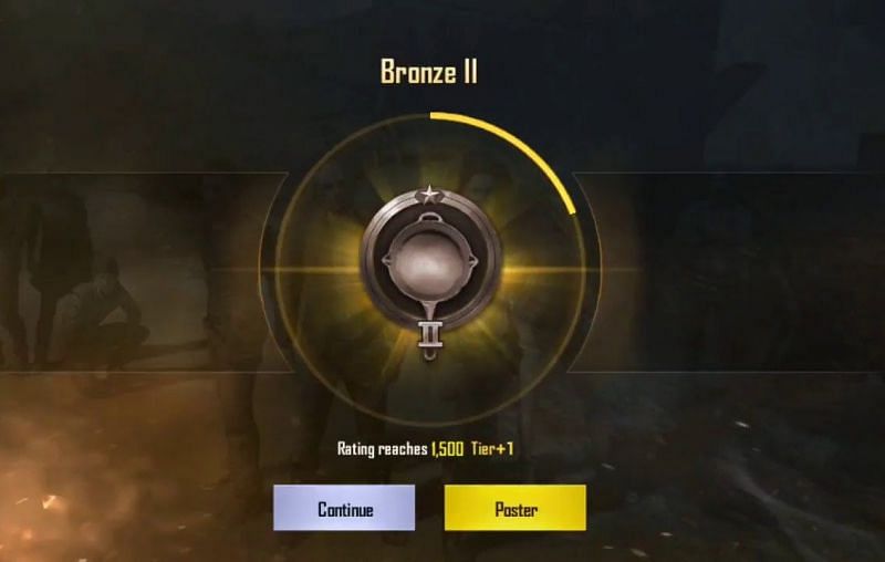 PUBG Mobile Bronz Kademe Rütbesi