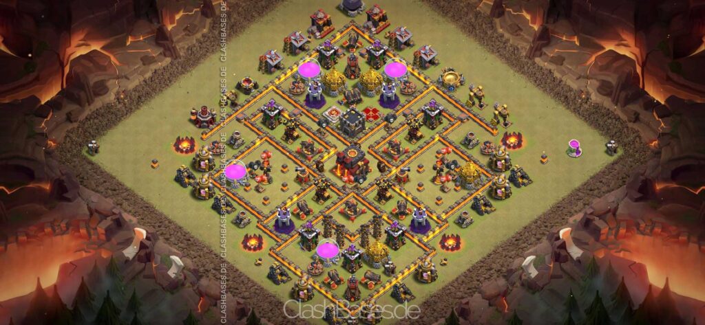 Clash of Clans Köy Düzenleri 2021 - Belediye Binası Seviye 10