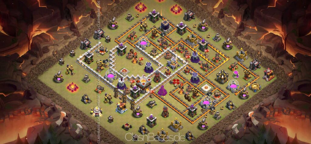 Clash of Clans Köy Düzenleri 2021 - Belediye Binası Seviye 11