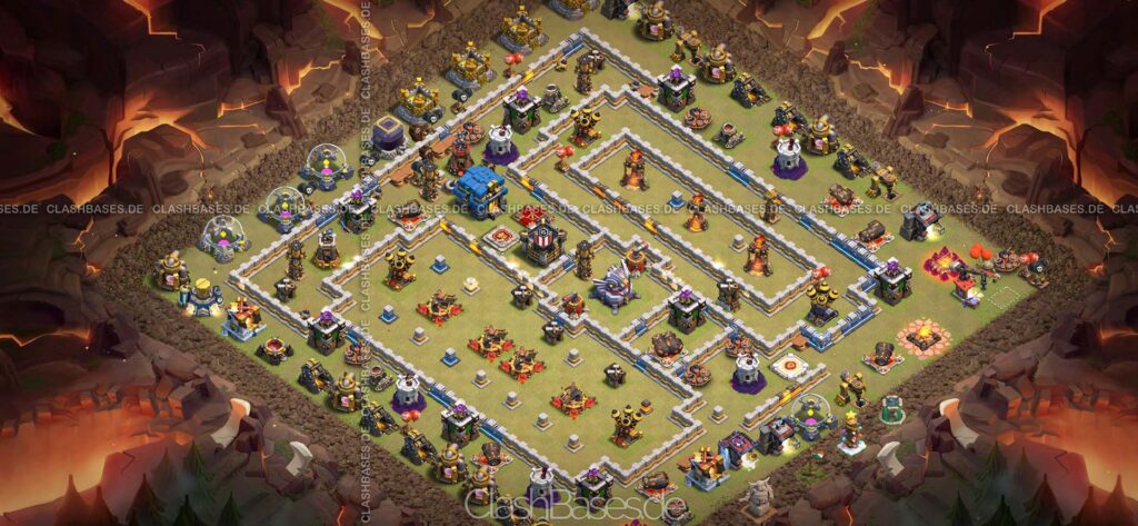 Clash of Clans Köy Düzenleri 2021 - Belediye Binası Seviye 12