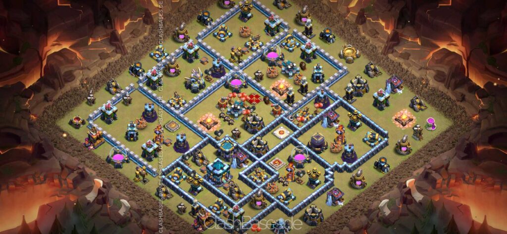 Clash of Clans Köy Düzenleri 2021 - Belediye Binası Seviye 13