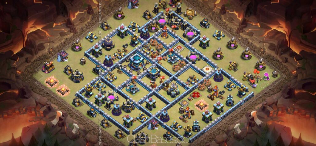 Clash of Clans Köy Düzenleri 2021 - Belediye Binası Seviye 13