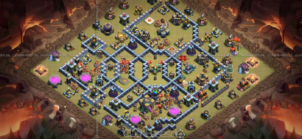 Clash of Clans Köy Düzenleri 2021 - Belediye Binası Seviye 14