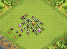 Clash of Clans Köy Düzenleri 2021 - Belediye Binası Seviye 2