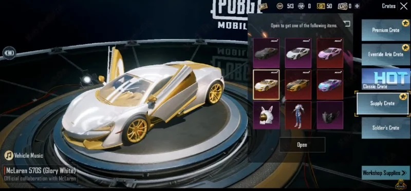 PUBG Mobile McLaren 570S Ne Zaman Gelecek?