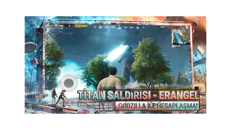 PUBG Mobile Erangel Godzilla Titan Yerleri Nerede?