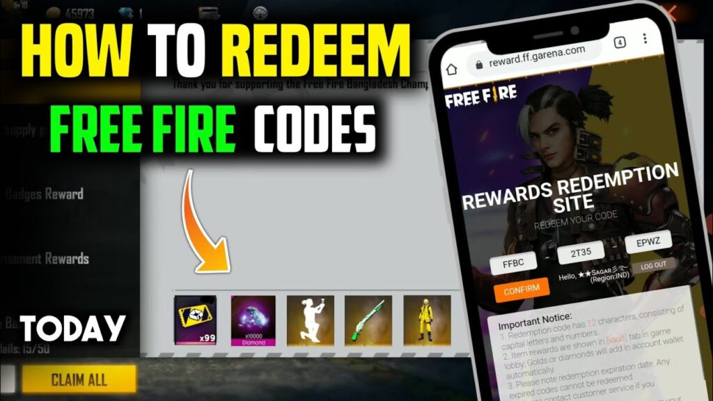 Garena Reward Oyununda Sevilen Bedava Promosyon Kodları 