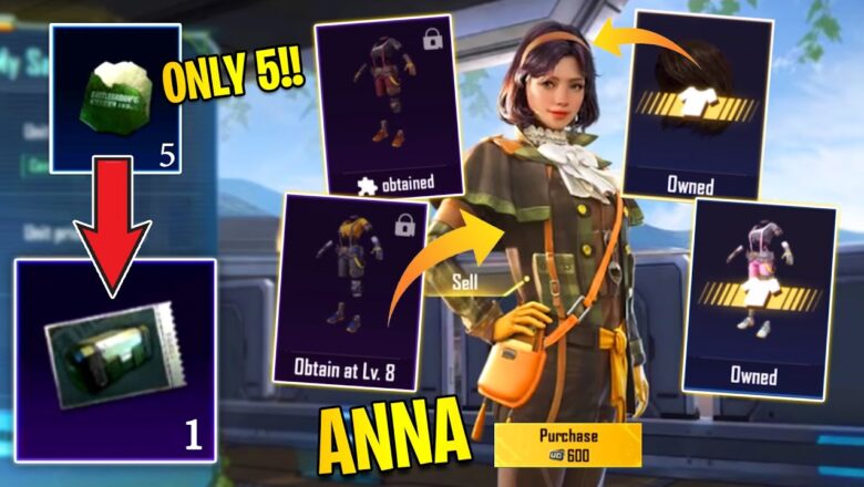 PUBG Mobile Yeni Karakter: Anna (Bedava Al)