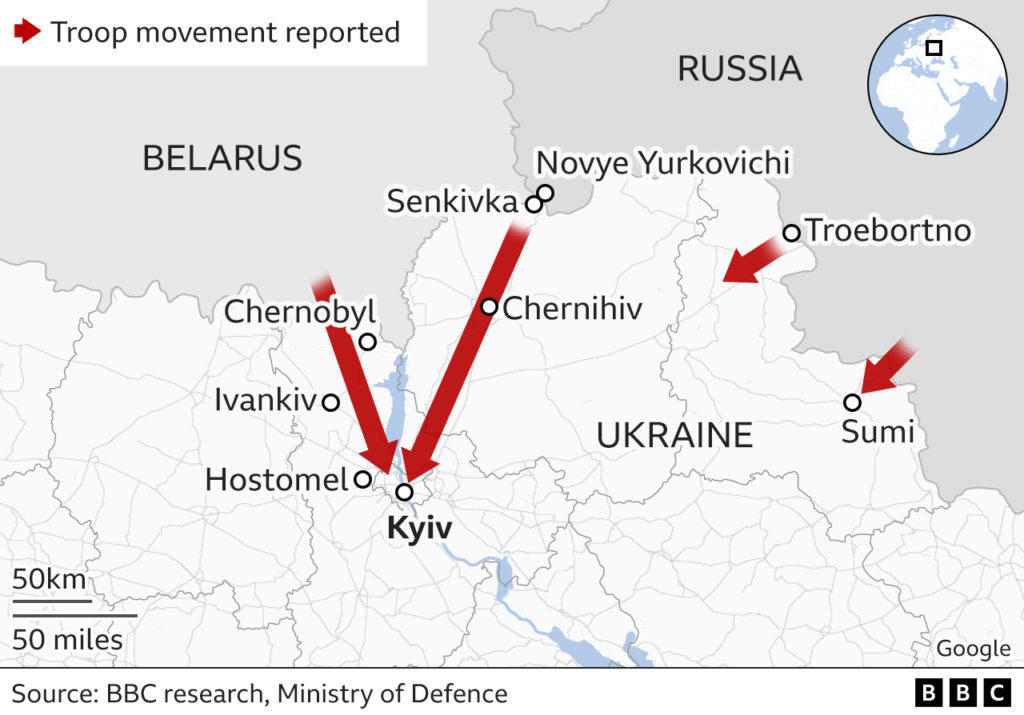 Rusya Ukrayna Savaş Haritası (Son Dakika)