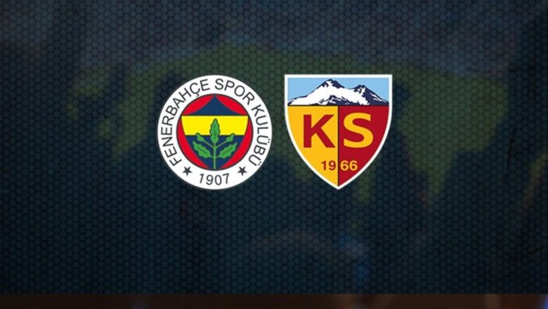 Kayserispor Fenerbahçe Maçı Canlı İzle (2023) Bedava