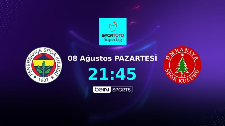 Fenerbahçe – Ümraniyespor Maçı Canlı İzle (2022) Bedava