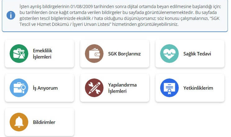E Devlet Çalışma Hayatım Hata Veriyor (2022)