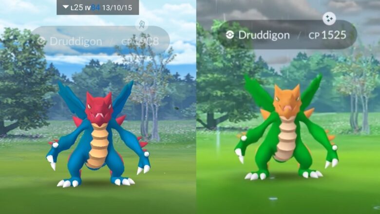 Druddigon Pokemon GO Rehberi