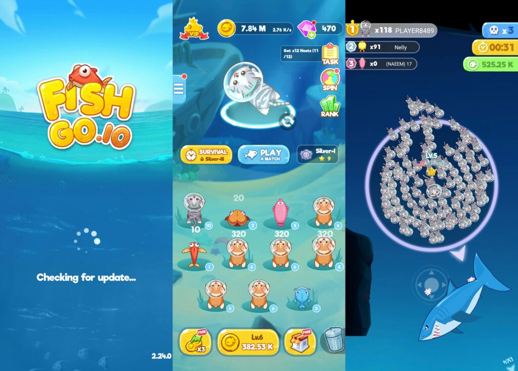 Fish Go io Hileleri (APK ve İOS)