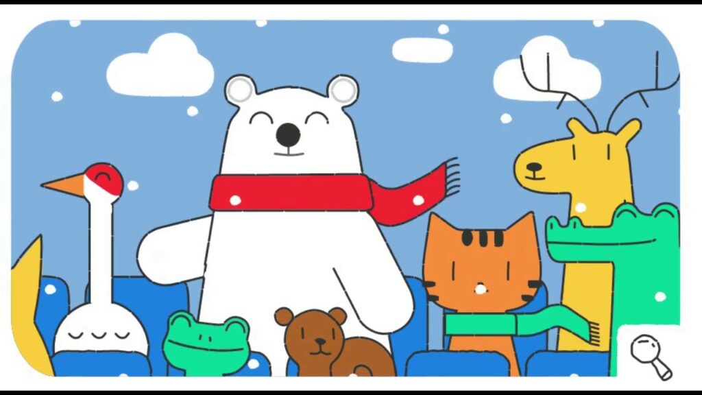 Play Let it Snow Google Easter Egg Elgoog (2023) Kar Yağdır Siber