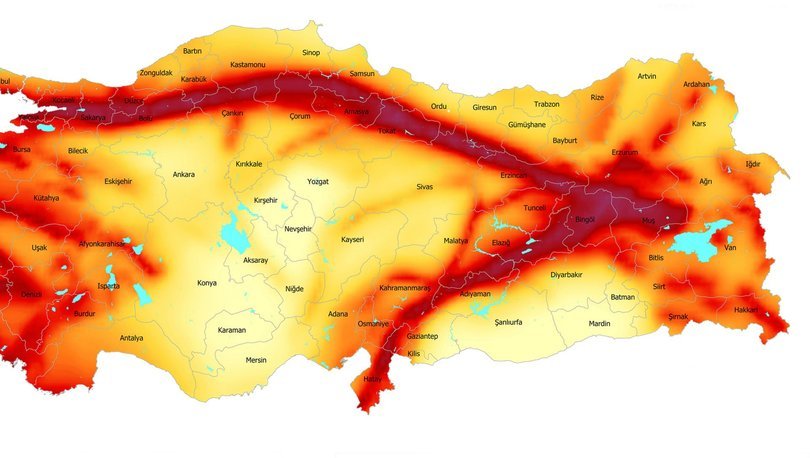 Ahbap Güvenli Bölge Haritası - Deprem (2023)