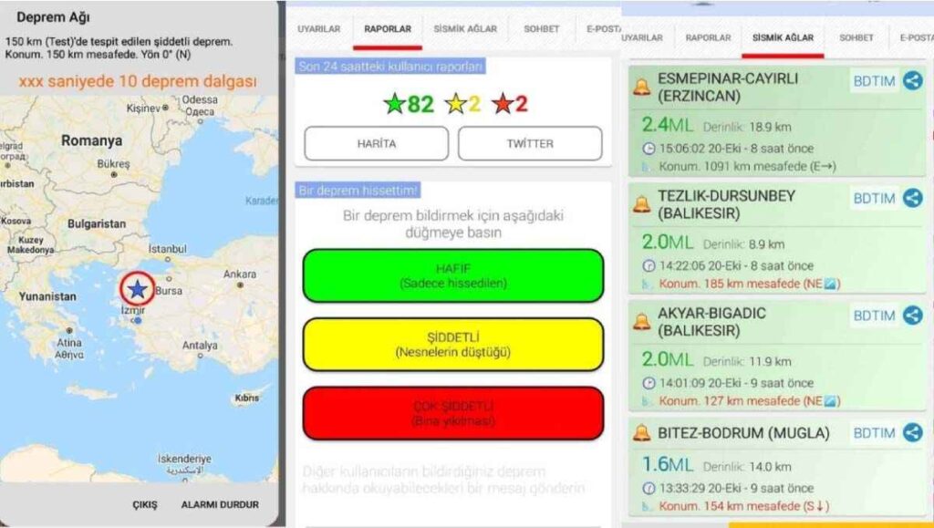 Deprem Ağı Uygulaması Nasıl Çalışır? (2023)